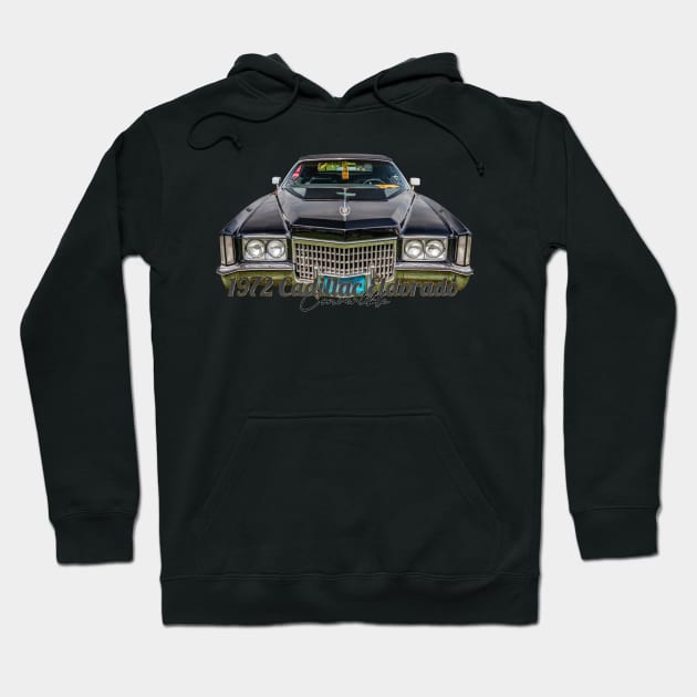 1972 Cadillac Eldorado Convertible Hoodie by Gestalt Imagery